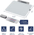 Small Desktop Glass Dry-Erase Whiteboard, 8 X 6 Inches - Tabletop Easel Whiteboard with Stand for Artist & Teacher