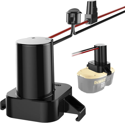 Power Wheel Adapter with Fuse & Switch, Secure Battery Adapter for Dewalt 18V XRP Lithium Battery