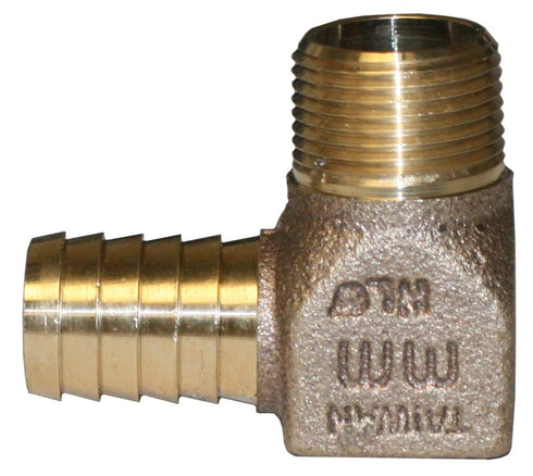 Merrill MFG RBHENL75 3/4" No-Lead Bronze Hydrant Elbow