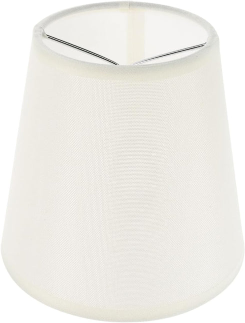 OSALADI Clip-on Fabric Lampshade 5.12 Inch Small Cloth Lamp Shade for Table