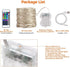 16.5ft 50 16 Decor(132 OMIKA LEDs Color Battery Operated & USB Powered String Lights, with Remote Timer Waterproof