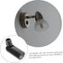 2pcs Holibanna Sloped Ceiling Adapter Light Socket for Wall Sconces Rotatable Pendant Suspension Canopy Converter Solid