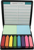 Nice Paper Cute Boxed Self-Sticky Notes, Memo Pad Set, 1920 Pieces Page Colorful Makers Tabs, 12 Colors