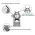 Heavy Duty Large 68 mm Pulley Wheel, Duplex Bearings Inside, Wall Mounted Industrial Rope Pulley for Lifting, 1 Pack