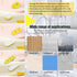 LXNIEPAN Clips5 Packs Home(7-5-3-2-1 Cable Holder Yellow Cable Management Cord Organizer Clips Silicone Self Adhesive