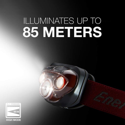Energizer LED Headlamp, Bright Light for Outdoors, Camping, Mechanic Work, Pack of 1, Rust Red