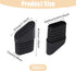 36 CHGCRAFT Pcs Folding Chair Leg Caps Plastic Chair Replacement Foot Caps Furniture Legs Floor Protectors Black