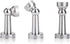 Heavy Duty Magnetic Door Stop, Wall/Floor Mounted Door Holder, Magnetic Door Catch Stopper, Silver, 1-Piece