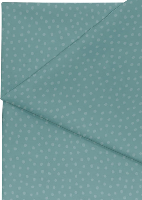 Calming Blue Dots Creative Class Fabric for Classroom Bulletin Boards, Pillows, Curtains, and Crafts by Teacher Created Resources