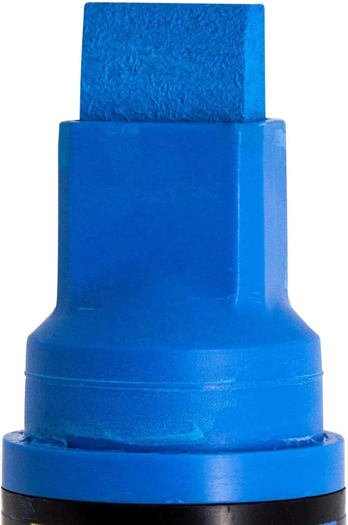 Window Markers for Glass - Washable Car Window Paint Pen, Auto Marker for All Surfaces, Blue, Jumbo Tip