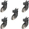 Frolahouse Drawer Knobs, 5 Sets Zinc Alloy Handle Horse Head Pull Cupboard Pulls,