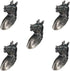 Frolahouse Drawer Knobs, 5 Sets Zinc Alloy Handle Horse Head Pull Cupboard Pulls,