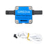 3/8" High Density Oil Flow Sensor Hall Effect Flowmeter Fluid Meter for 5-600L/H Fuel Gasoline Diesel Milk Water