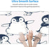 Large Cute Penguins Christmas Mouse Pad Mat, XXL Extended Non-Slip Gaming Desk Mat for Office PC, 31.5 x 11.8 Inch