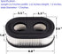 5-pack Air Filter 593260, Replacement for Stratton and Briggs Lawn Mower Air Cleaner Cartridge