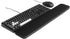 GRIFITI Fat Wrist Pad 24" x 4" x 0.75" Inch - Ergonomic Mousepad Support for Keyboards, Mouse, Trackball