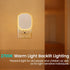 Hiwrolat Dimmable (2 Pack) Plug-in Motion Sensor Night Light, Eye-Caring Warm White Nightlight for Baby & Kids'