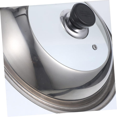 Universal Stainless Steel Pot Lid for Cooking and Steaming