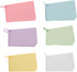 5sets TEHAUX Blank Index Note Cards Binder Writing Cards for Vocabulary Daily Planning and Study Convenient Portable