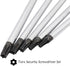 T15 T20 T25 T27 T30 Torx Screwdriver Set, 6inch Magnetic Driver Star Bit for Computer Repairing