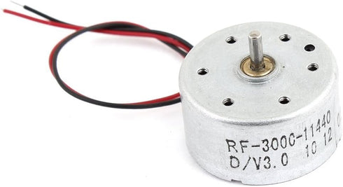High Torque Cylinder Electric Mini DC Motor 1.5-6.5V 1700-7300RPM