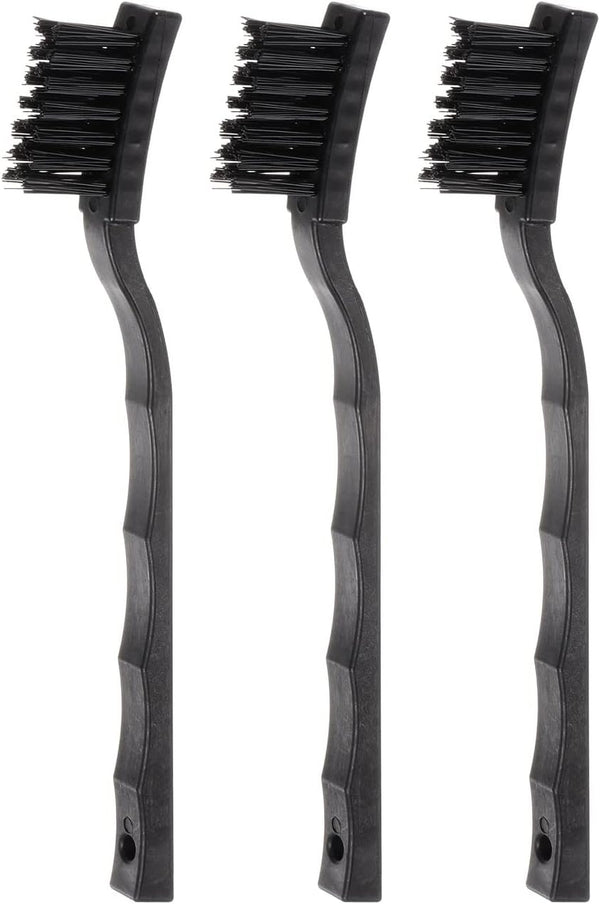 3pcs Anti-Static Cleaning Brush, 16x30mm PV Plastic Conductive Bristles for Clean PCB & Electronics