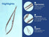 3 5.5 inches ARTMAN INSTRUMENTS pcs Castroviejo Needle Holder Straight with Lock | Dental Medical Ortho Surgical Needle