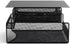 Safco Products Onyx Mesh Deluxe Under Desk Hanging File Organizer, Black, Steel, 2 Compartments