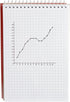 Juvale 6 Pack Top Bound Spiral Graph Paper Notebook, 6x9 Inch, 80 Sheets / 160 Pages, 6 Colors for Writing, Sketching