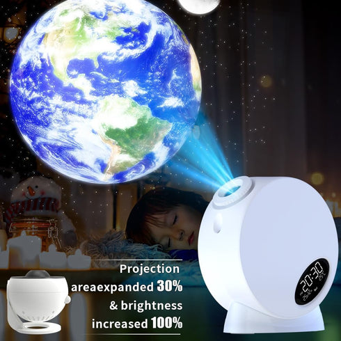 lamp,4K 13 Galaxy Projector, Planetarium Star Projector,Bedroom Night Light,Rotatable Nebula Projector Replaceable HD