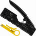 Yankok Modular Crimper for CAT5 CAT6 CAT7, Shielded and Unshielded RJ45 RJ12 RJ11 Network Connectors Ethernet Crimp