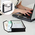 File Holder Transparent File Folder Files Envelope Document Folder Bag for Document Expanding File Wallet File Envelope A4 Wallet Plastic Wallets Clear Poly Envelopes