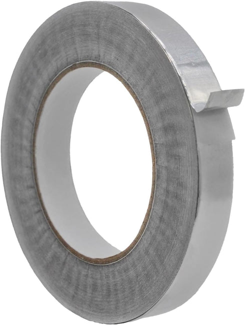 WOD Aluminum Foil Tape, 3/4 inch x 50 yd, Heat Shield Reflective Sealant Tape for HVAC, Duct, Pipe Insulation