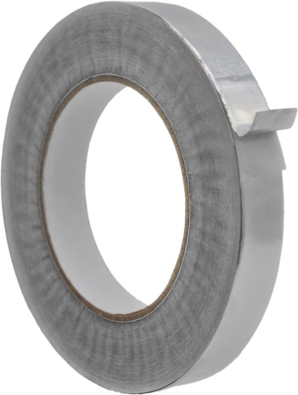 WOD Aluminum Foil Tape, 3/4 inch x 50 yd, Heat Shield Reflective Sealant Tape for HVAC, Duct, Pipe Insulation
