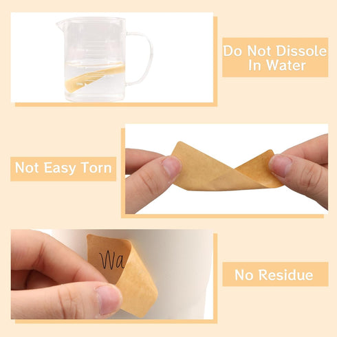540Pcs 3 Removable Food Labels, Size Labels for Jars, Essential Oil Bottle,Spice Bottle,Food Storage Gift Label