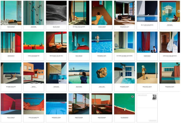 HOSTEESSCHOICE Beautiful Art Postcards, Set of 30 Darek Grabus Famous Paintings, 4 x 6 Inches Variety Pack