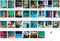 HOSTEESSCHOICE Beautiful Art Postcards, Set of 30 Darek Grabus Famous Paintings, 4 x 6 Inches Variety Pack