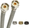 Fluidmaster B4F30CU Faucet Connector, Braided Stainless Steel, 30-Inch Length