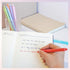 WRITECH Retractable Gel Ink Pens, Fine Point 0.7mm, Assorted Color Soft Grip, 8ct Extra Smooth Writing Set