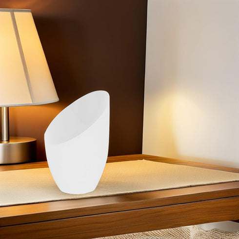 2pcs Angled Horseshoe Lampshade Mini Lamp Shade Horseshoe Decor White Pendant Lights Light Cover Wall Sconce Shade