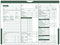 Printed Color Top Detailed Deal Jackets, Vehicle Dealer Envelopes (100 per Pack, Green)