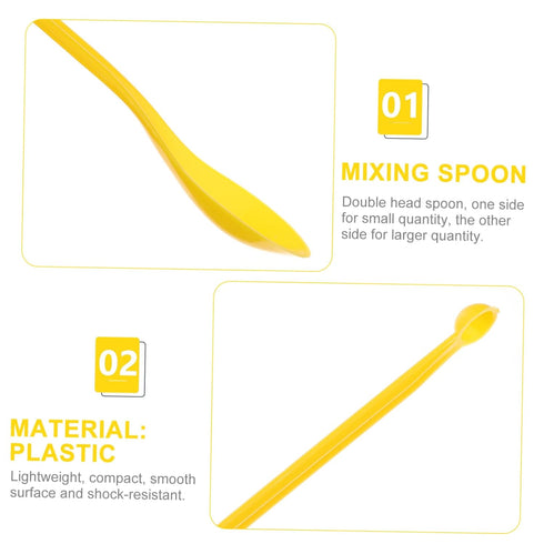Mobestech 50 Pcs Miniature Kit, Chemistry Molecular Model Kit with Sampling Spatula, Mixing Lab Spatula, Mini Scoop