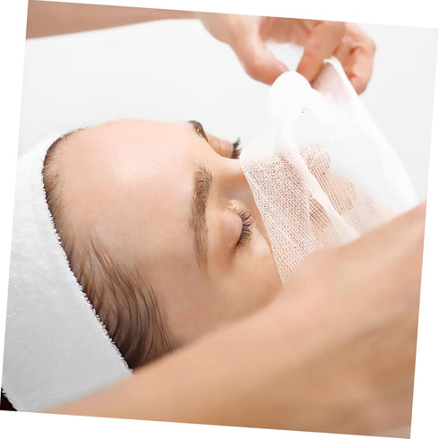 100pcs NOLITOY Professional Beauty Salon Gauze Dedicated Seaweed Mask Slices Eco-friendly Hypoallergenic Soft