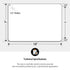 10x7 Inches, 4 Notice Use Hand Sanitizer Sign, Mil Vinyl Decal Stickers Weather Resistant, Made in USA
