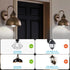 Motion Sensor Light Bulbs, 13W(100W Equivalent), A19 E26, 5000K Cool White, Dusk to Dawn Sensor, 4 Pack