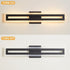 24 Inch, 15W Dimmable 3CCT WILON Modern Bathroom Vanity Light LED Vanity Light, Black Bathroom Lights Over Mirror