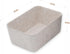 Welaxy Felt Storage Bins Drawer Organizer, Divider Box for Junk Stationery, Cosmetic Makeup Craft Jewelry Sorting (S,