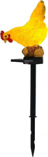 Solar Chicken Lights, Decorative Outdoor Chicken Statue Solar Light for Garden Decor
