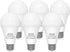 ORALUCE LED Light Bulbs, 100 Watt - 120 Watt Equivalent, 15W 1600 Lumens, 6500K Cool White, E26 Medium Base, 6 Pack