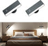 Honalia Adhesive Wall Lights for Bedroom 2 Pack, Rechargeable Wall Lights with